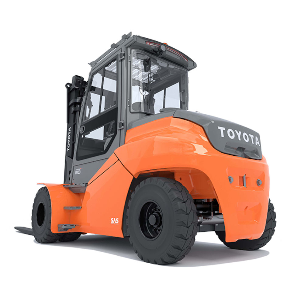 TOYOTA TM9 8束 Toyota Traigo 80 8 tonnes with 900mm load centre - Electric